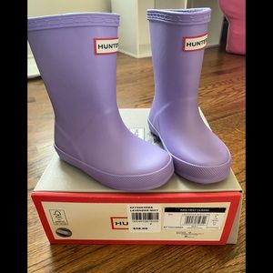 NWT Hunter First Classic Kids Rain Boot